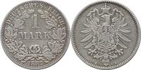 DEUTSCHLAND 1 Mark J 9 - Kursmünze aus dem Kaiserreich -