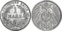 KAISERREICH 1 Mark J 17 - Kursmünze aus dem Kaiserreich -