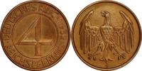 WEIMARER REPUBLIK 4 Pfennig J 315 - wurde nur 1932 geprägt -