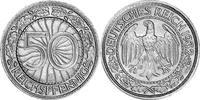 WEIMARER REPUBLIK 50 Reichspfennig J 324 - Kursmünze der Weimarer Republik -