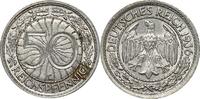 WEIMARER REPUBLIK 50 Reichspfennig J 324 Kursmünze der Weimarer Republik -