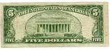 US Paper Money 1929 $ 5 National Currency Note Cleveland Ohio Federal Reserve Bank - R680