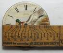Sonstiges  Waltham 18 Size Mallard Drake Duck Bird Nature Pocket Watch Porcelain Dial LW489