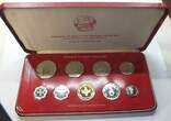 Weltmünzen 1976 Republic of Malta Decimal Proof Coin Set - Franklin Mint - P209 PP