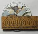 Sonstiges  Illinois 18 Size Canadian Geese Birds Flight Pocket Watch Porcelain Dial LW321