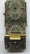 Sonstiges Bronze Heidi Daus -Tone Multi-Color Swarovski Crystals Bracelet Watch - P04