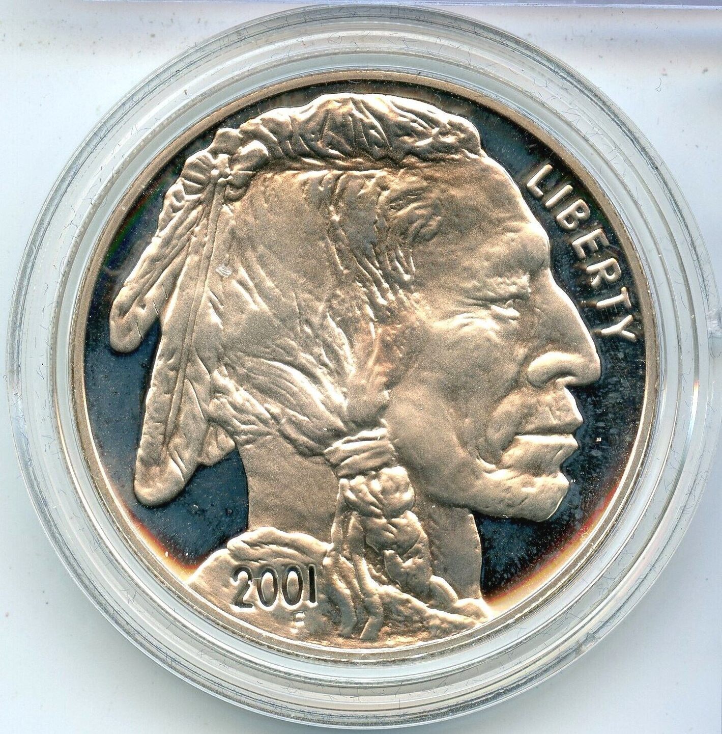 usa-1-coin-2001-buffalo-silver-dollar-commemorative-us-mint-with-box
