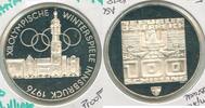 Europa 100 Schillings Austria Winter Olympies Innsbruck Silver Proof -KR489 -