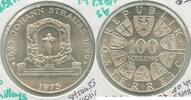 Europa 100 Schillings Austria 150th Ann Of Birth Of Johann Strauss Silver - KR497 -
