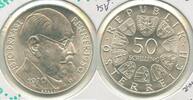 Europa 50 Schillings Austria 100th Ann Birth Of DR Karl Renner Silver -KR515 -