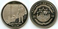 Weltmünzen Vietnam Veteran Memorial Liberia $5 Commemorative Coin - BR447 -