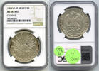 Weltmünzen 8 Reales Go RR Mexico Coin NGC AU Details Cleaned Certified - H466 -