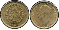 Europa 1 Kroner Sweden Silver Coin - Gustaf V - CA524 -
