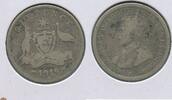 Weltmünzen 6 Pence 1919-M Australia Silver .925 Coin - King George V - SR430 -