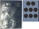 Books & Magazines $1 Coin 1884 - 1890 Morgan Silver Dollars Folder Whitman 9083 Tri-Fold Album -