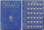 Publications & Supplies 1916 - 1945 Mercury Dimes Folder Vintage H.E Harris & Co Coin 6:275 Album DN213 -
