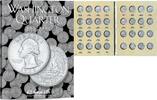 Publications & Supplies Washington Quarters 1988 - 1998 Set Coin Folder - Harris Album 2691 -