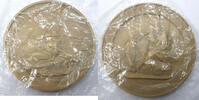 Exonumia Bronze Wreck of Steamship San Francisco 3.25 Art Medal Round Tribute - J207 -