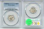 USA Dime 1945-D Silver Mercury 10c PCGS MS65 Denver Mint - SR982 -