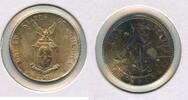 Weltmünzen 10 Centavos 1945-D Philippines .7500 Silver Coin Toned Toning - SS45 -