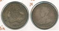 Weltmünzen One Florin Australia .925 Silver Coin King George V - SS54 -