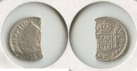 Weltmünzen 1/2 Real El Cazador Mexico Silver Shipwreck Coin Carlos III - SS124 -
