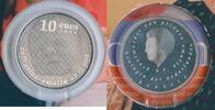 Europa 10 Euro Netherlands Birth Of Princess Amalia Silver proof Coin - SS210 -