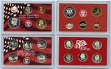 USA United States Silver Proof Set 10 Coins U.S. Mint San Francisco -