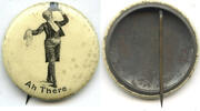 Sonstiges 1890's Ah There High Admiral Cigarettes Celluloid Pinback Button Pin - E819 -