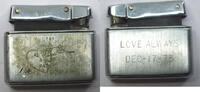 Sonstiges Kreiser Lighter Vintage - Love Always Engraved - K155 -
