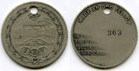 Exonumia Token 1930s Made An Odd Fellow Lodge Medal Round - K355 -