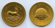 Exonumia 1980 Krugerrand Krugerrand 3 Bronze Medallion International Gold Corp IGC - JP953 -