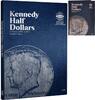 Publications & Supplies Half Dollar Kennedy Set 2004-2021 Whitman 1938 Coin Album Pack Of 6 -ST188 -