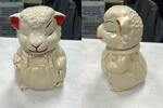 Sonstiges Vintage 1940s Sheep Lamb Cookie Jar -ST202 -