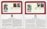 Stamps Marvel Comics Heroes Postal Stamp FDC First Day Covers Lot 10 Panels K689 -
