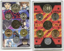 Weltmünzen Medal Japan Evangelion 6-Coin + Mint Set - Khara Nippon Japanese - K928 -