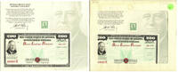 Stamps Employee Savings Bonds Print Roosevelt BEP Bureau Engraving Print - K920 -