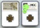 Antike Denarius Romano-Gallic Empire Tetricus I AD 271 - 274 Bi Double- NGC Coin - L152 -