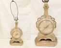 Sonstiges United Clock Corp Table Lamp Model 333 Antique Parts / Repair - JR069 -