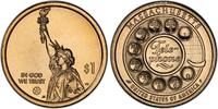 USA Dollar 2020-D Telephone MA Innovation Golden Coin Denver Mint AID07 -
