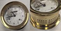 Sonstiges Weems & Plath Atlantis Ship Bell Clock w/ Key - BC118 -