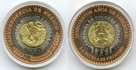 Weltmünzen Peso Mexico Miguel Hidalgo Costilla Trimetallic New Coin Bicentenario L866 -