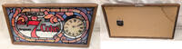 Sonstiges Enjoy A Seagrams 7 and Coke Stained Glass Look Clock Sign - RK059 -
