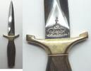 Sonstiges Mark Gerber 1 Boot Fixed Blade Knife 9.5 Wood Handle - P46 -