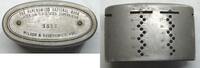 Sonstiges Ravenswood National Bank Chicago Coin White Brass Casting Co Vintage Wilson P60 -