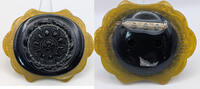 Sonstiges Vintage Bakelite Floral Flower Brooch Large - RK163 -