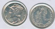 USA Dime 1935-P Mercury Silver Coin - RK210 -