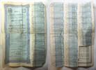 Europa Russia Roubles Black Sea Railroad Railway Bond Loans - Folded - P119 -