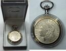 Sonstiges Dollar Morgan Silver Pocket Watch - Untested - P130 -