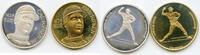 Anlagemünzen Bronze Cal Ripken Jr 999 Silver & Round Medal Baltimore Orioles Enviromint DN059 -